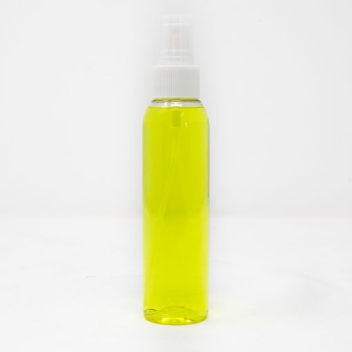 Spray bottle with activated AMS