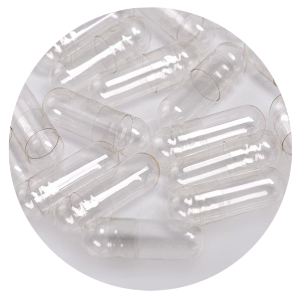 empty transparent capsules